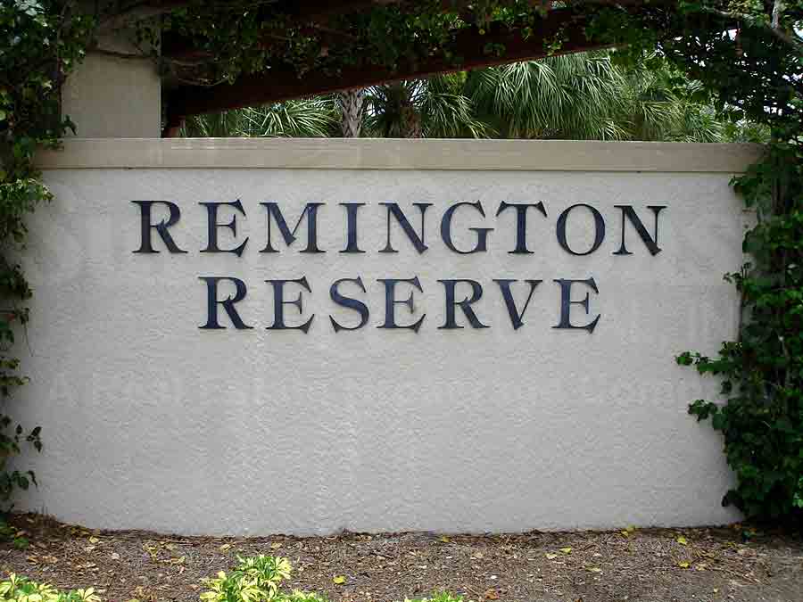 REMINGTON RESERVE Signage